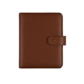 Finocam Open Leo Agenda Organizador - Anual 2026 - Formato 500 - 165x43x210mm - 1 Dia por Pagina - Color Marron