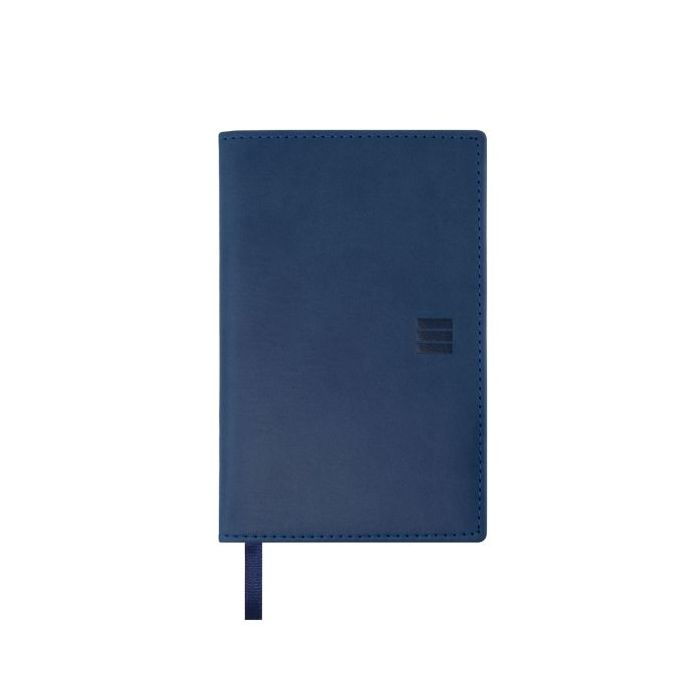 Finocam Ibis Agenda Plana en Catalan - Anual 2026 - Formato Pl3 - 90x10x10mm - Semana Vista Horizontal - Color Azul