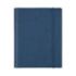 Finocam Duoband Agenda con Bloc de Notas en Catalan - Anual 2026 - Formato E10 - 168x15x226mm - Semana Vista Horizontal - Color Azul