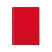 Finocam Duoband Agenda - Anual 2026 - Bloc de Notas - Formato E5 - 136x25x192mm - 1 Dia por Pagina - Color Rojo
