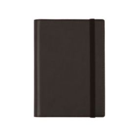 Finocam Duoband Agenda con Bloc de Notas - Anual 2026 - Formato E5 - 136x25x192mm - 1 Dia por Pagina - Color Negro
