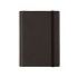 Finocam Duoband Agenda con Bloc de Notas en Catalan - Anual 2026 - Formato E5 - 136x25x192mm - 1 Dia por Pagina - Color Negro