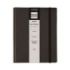 Finocam Duoband Agenda - Anual 2026 - Bloc de Notas - Formato E10 - 176x28x226mm - 1 Dia por Pagina - Color Negro
