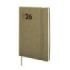 Finocam Dynamic Mara Agenda Profesional - Anual 2026 - Tapa Blanda - Cierre con Goma Elastica - Formato Y4 - 124x11x174mm - Semana Vista en Vertical - Color Verde