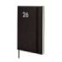 Finocam Dynamic Mara Agenda Profesional - Anual 2026 - Tapa Blanda - Cierre con Goma Elastica - Formato Y4 - 124x11x174mm - Semana Vista en Vertical - Color Negro