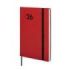 Finocam Dynamic Mara Agenda Profesional en Catalan - Anual 2026 - Tapa Blanda - Cierre con Goma Elastica - Formato Y4 - 124x11x174mm - Semana Vista en Vertical - Color Rojo