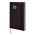 Finocam Dynamic Mara Agenda Profesional en Catalan - Anual 2026 - Tapa Blanda - Cierre con Goma Elastica - Formato Y10 - 144x11x208mm - Semana Vista en Vertical - Color Negro