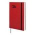 Finocam Dynamic Mara Agenda Profesional - Anual 2026 - Tapa Blanda - Cierre con Goma Elastica - Formato Y10 - 144x22x208mm - 1 Dia por Pagina - Color Rojo