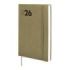 Finocam Dynamic Mara Agenda Profesional en Catalan - Anual 2026 - Tapa Blanda - Cierre con Goma Elastica - Formato Y10 - 144x22x208mm - 1 Dia por Pagina - Color Verde