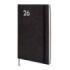 Finocam Dynamic Mara Agenda Profesional en Catalan - Anual 2026 - Tapa Blanda - Cierre con Goma Elastica - Formato Y11 - 169x11x245mm - Semana Vista en Vertical - Color Negro