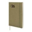 Finocam Dynamic Mara Agenda Profesional - Anual 2026 - Tapa Blanda - Cierre con Goma Elastica - Formato Y10 - 144x11x208mm - Semana Vista Horizontal - Color Verde