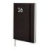 Finocam Dynamic Mara Agenda Profesional en Catalan - Anual 2026 - Tapa Blanda - Cierre con Goma Elastica - Formato Y10 - 144x11x208mm - Semana Vista Horizontal - Color Negro