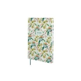 Finocam Dynamic Porto Design Agenda en Catalan - Anual 2026 - Tapa Dura - Formato Y10 - 145x12x210mm - Semana Vista en Vertical - Tematica de Flores