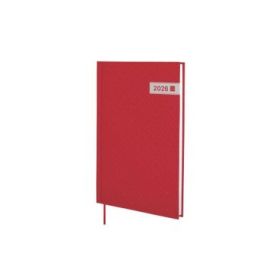 Finocam Dynamic Porto Agenda en Catalan - Anual 2026 - Sin Cierre - Formato Y10 - 145x12x210mm - Semana Vista en Vertical - Color Rojo