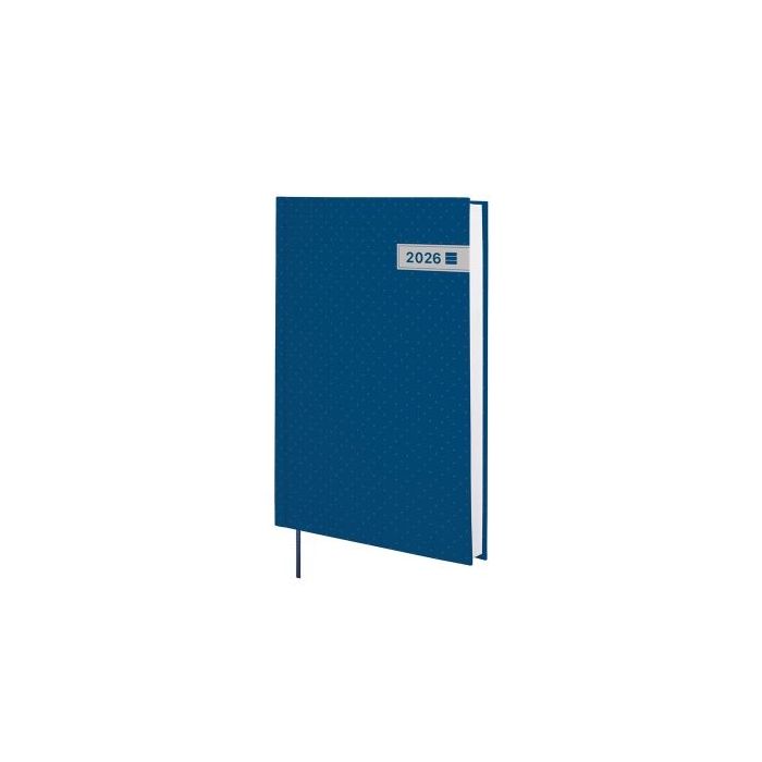 Finocam Dynamic Porto Agenda en Catalan - Anual 2026 - Sin Cierre - Formato Y10 - 145x23x210mm - 1 Dia por Pagina - Color Azul