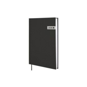 Finocam Dynamic Porto Agenda - Anual 2026 - Sin Cierre - Formato Y11 - 168x26x245mm - 1 Dia por Pagina - Color Negro