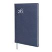 Finocam Dynamic Milano Agenda Profesional - Anual 2026 - Tapa Dura Acolchada - Formato Y11 - 168x19x245mm - Semana Vista en Vertical - Color Azul
