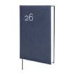 Finocam Dynamic Milano Agenda Profesional - Anual 2026 - Tapa Dura Acolchada - Formato Y10 - 143x29x210mm - 1 Dia por Pagina - Color Azul