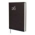 Finocam Dynamic Milano Agenda Profesional en Catalan - Anual 2026 - Tapa Dura Acolchada - Formato Y11 - 168x32x245mm - 1 Dia por Pagina - Color Negro