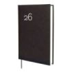 Finocam Dynamic Milano Agenda Profesional en Catalan - Anual 2026 - Tapa Dura Acolchada - Formato Y11 - 168x32x245mm - 1 Dia por Pagina - Color Negro
