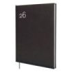 Finocam Dynamic Milano Agenda Profesional - Anual 2026 - Tapa Dura Acolchada - Formato Y12 - 214x19x275mm - Semana Vista en Vertical - Color Negro