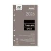 Finocam R498 Recambio Anual 2026 para Agendas Open 2026 - Formato 400 - 91x16x152mm - 1 Dia por Pagina - Color Blanco