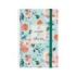 Finocam Design Collection Agenda de Espiral - Anual 2026 - Tapa Ligera - Formato E5 - 124x14x181mm - Semana Vista Horizontal - Tematica de Flores