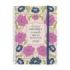 Finocam Design Collection Agenda de Espiral - Anual 2026 - Tapa Ligera - Formato E10 - 162x14x212mm - Semana Vista Horizontal - Tematica de Flores