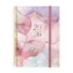 Finocam Design Collection Agenda de Espiral - Anual 2026 - Tapa Ligera - Formato E10 - 162x14x212mm - Semana Vista Horizontal - Color Varios