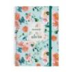 Finocam Design Collection Agenda de Espiral - Anual 2026 - Tapa Ligera - Formato E10 - 162x14x212mm - Semana Vista Horizontal - Tematica de Flores