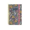 Finocam Design Collection Agenda de Espiral en Catalan - Anual 2026 - Tapa Ligera - Formato E3 - 85x14x127mm - Semana Vista Horizontal - Tematica de Flores