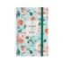 Finocam Design Collection Agenda de Espiral en Catalan - Anual 2026 - Tapa Ligera - Formato E5 - 124x14x181mm - Semana Vista Horizontal - Tematica de Flores