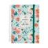 Finocam Design Collection Agenda de Espiral - Anual 2026 - Tapa Ligera - Formato E10 - 172x29x212mm - 1 Dia por Pagina - Tematica de Flores