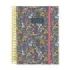 Finocam Design Collection Agenda de Espiral - Anual 2026 - Tapa Ligera - Formato E10 - 172x29x212mm - 1 Dia por Pagina - Tematica de Flores