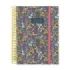 Finocam Design Collection Agenda de Espiral en Catalan - Anual 2026 - Tapa Ligera - Formato E10 - 172x29x212mm - 1 Dia por Pagina - Tematica de Flores