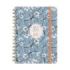 Finocam You Agenda de Espiral en Catalan - Anual 2026 - Planificador - Cierre de Goma - Formato E10 - 172x19x220mm - Semana Vista Horizontal - Tematica de Flores