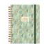 Finocam You Agenda de Espiral en Catalan - Anual 2026 - Planificador - Cierre de Goma - Formato E10 - 180x30x220mm - 1 Dia por Pagina - Tematica de Hojas