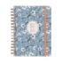 Finocam You Agenda de Espiral en Catalan - Anual 2026 - Planificador - Cierre de Goma - Formato E10 - 180x30x220mm - 1 Dia por Pagina - Tematica de Flores
