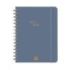 Finocam Alma Agenda en Catalan - Anual 2026 - con Espiral - Formato E10 - 172x19x220mm - Semana Vista Horizontal - Color Azul