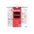 Finocam Calendario de Pared - Anual 2026 - Formato M - 265x5x255mm - Espacio para Escribir - Color Blanco y Rojo
