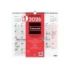 Finocam Calendario de Pared - Anual 2026 - 340x5x330mm - Espacio para Escribir - Color Blanco y Rojo