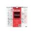 Finocam Calendario de Pared en Catalan - Anual 2026 - Formato M - 265x5x255mm - Espacio para Escribir - Color Blanco y Rojo