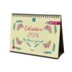 Finocam Calendario de Sobremesa en Catalan - Anual 2026 - Imagenes Variadas - Espacio para Escribir - Tematica de Flores