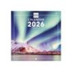 Finocam Calendario de Pared Internacional - Anual 2026 - Imagenes Variadas - 191x5x185mm - Tematica de Naturaleza