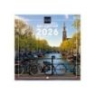 Finocam Calendario de Pared Internacional - Anual 2026 - Imagenes Variadas - 191x5x185mm - Tematica de Amsterdam