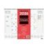 Finocam Vade Calendario de Sobremesa - Anual 2026 - con Espiral - 420x8x320mm - Mes Vista - Color Blanco y Rojo