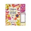 Finocam Talkual Calendario de Pared - Anual 2026 - Anilla Portaboligrafo - 300x11x335mm - Espacio para Escribir - Color Surtidos