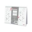 Finocam Chic Calendario de Sobremesa en Catalan - Anual 2026 - 210x70x155mm - Espacio para Escribir - Color Blanco