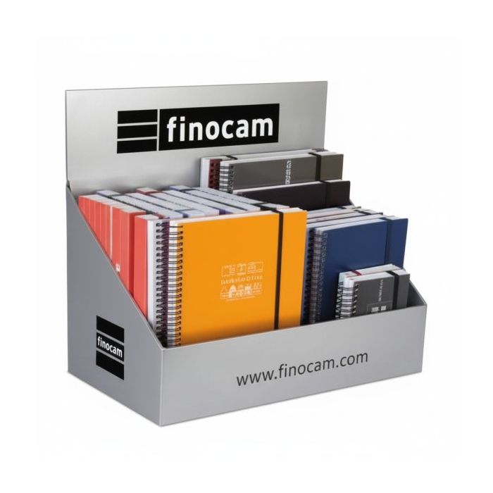 Finocam Pack de 18 Agendas Surtidas - Anual 2026 - 1 Dia por Pagina - Color Surtidos