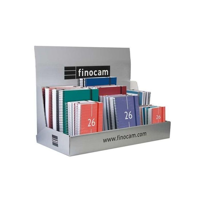 Finocam Pack de 45 Agendas Surtidas - Anual 2026 - Color Surtidos